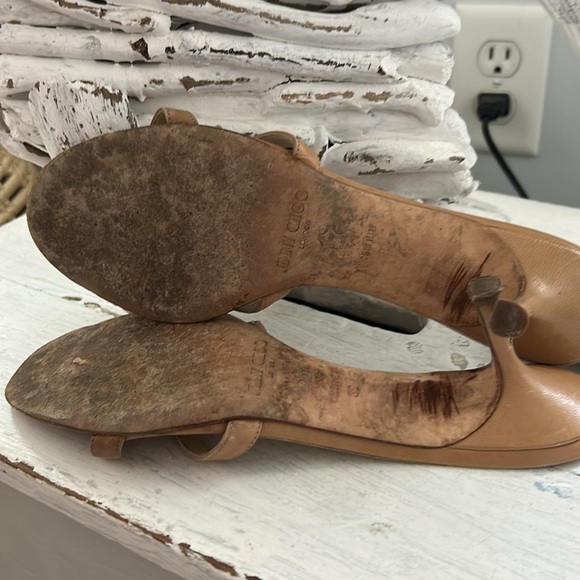 ⭐️Jimmy Choo Kitten Heel Sandals⭐️ - Picture 9 of 10